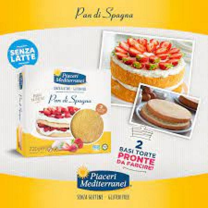 Piaceri Mediterranei Pan Di Spagna 220 G