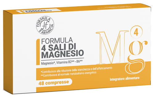 FORMULA 4 SALI DI MAGNESIO 48 COMPRESSE