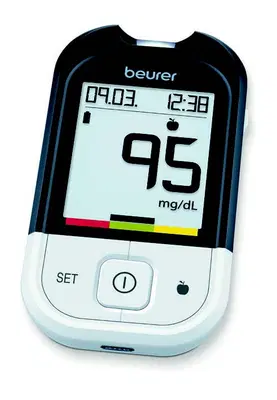 BEURER GLUCOMETRO GL48 METER MG/DL CON CAVO USB E SOFTWARE PER PC BEURER GLUCOMETRO GL48 METER MG/DL CON CAVO USB E SOFTWARE PER PC