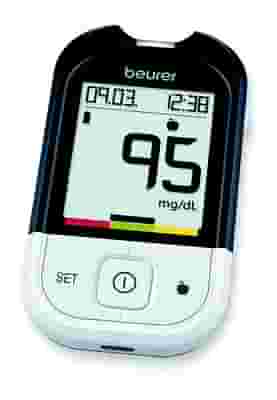 BEURER GLUCOMETRO GL48 METER MG/DL CON CAVO USB E SOFTWARE PER PC