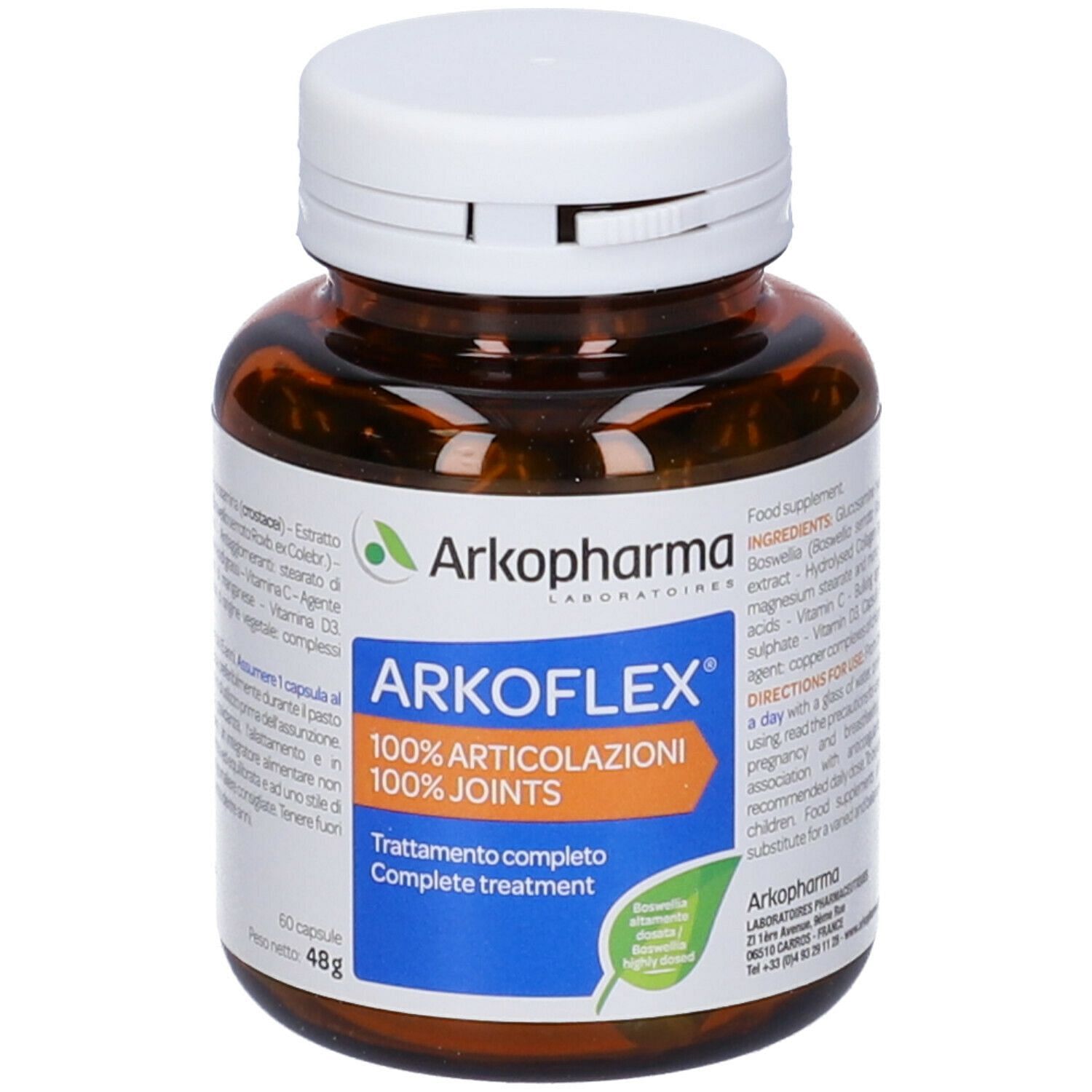 Arkoflex 100% Articolazioni 60 Capsule