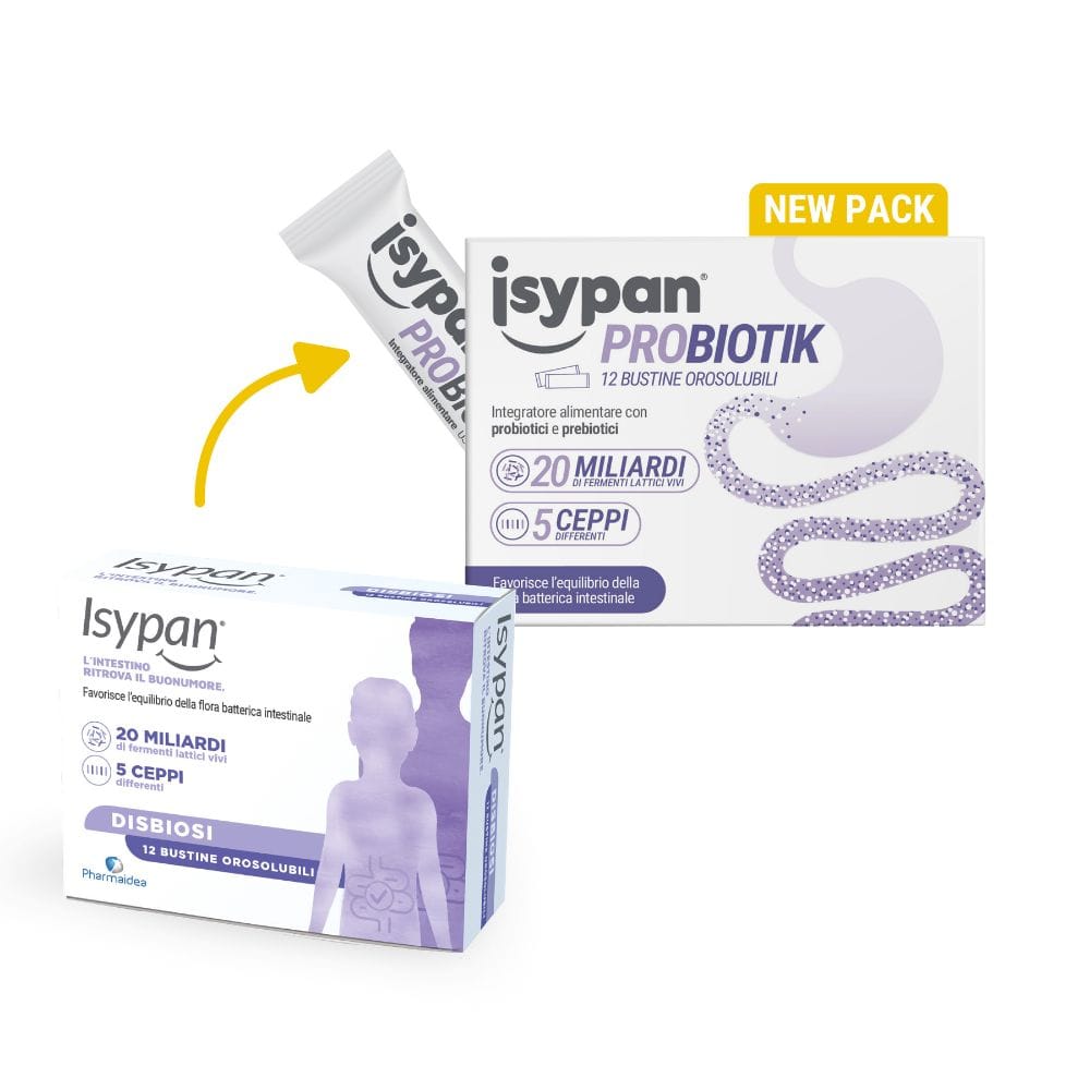 ISYPAN® PROBIOTIK FERMENTI LATTICI -12 BUSTINE OROSOLUBILI