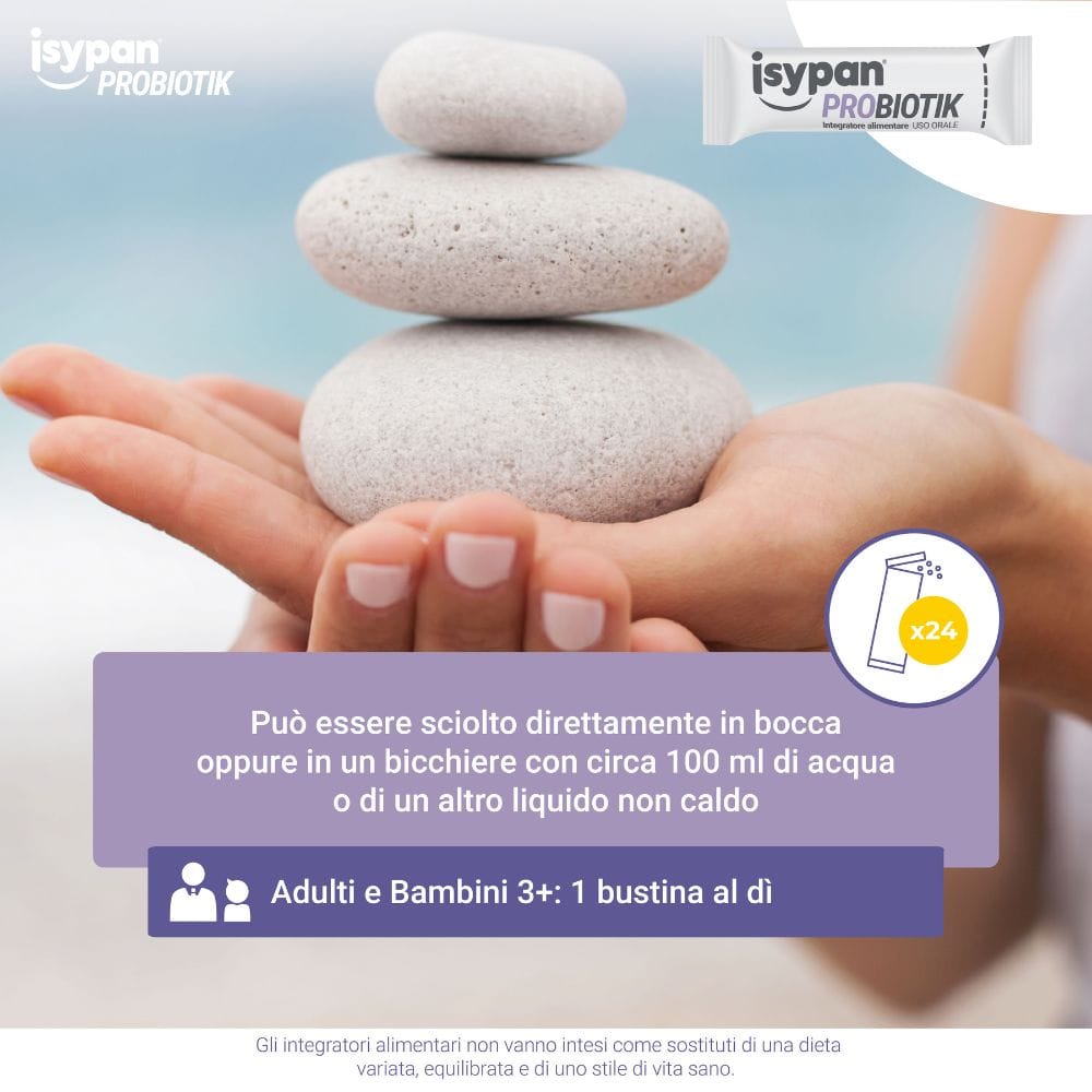 ISYPAN® PROBIOTIK FERMENTI LATTICI -12 BUSTINE OROSOLUBILI