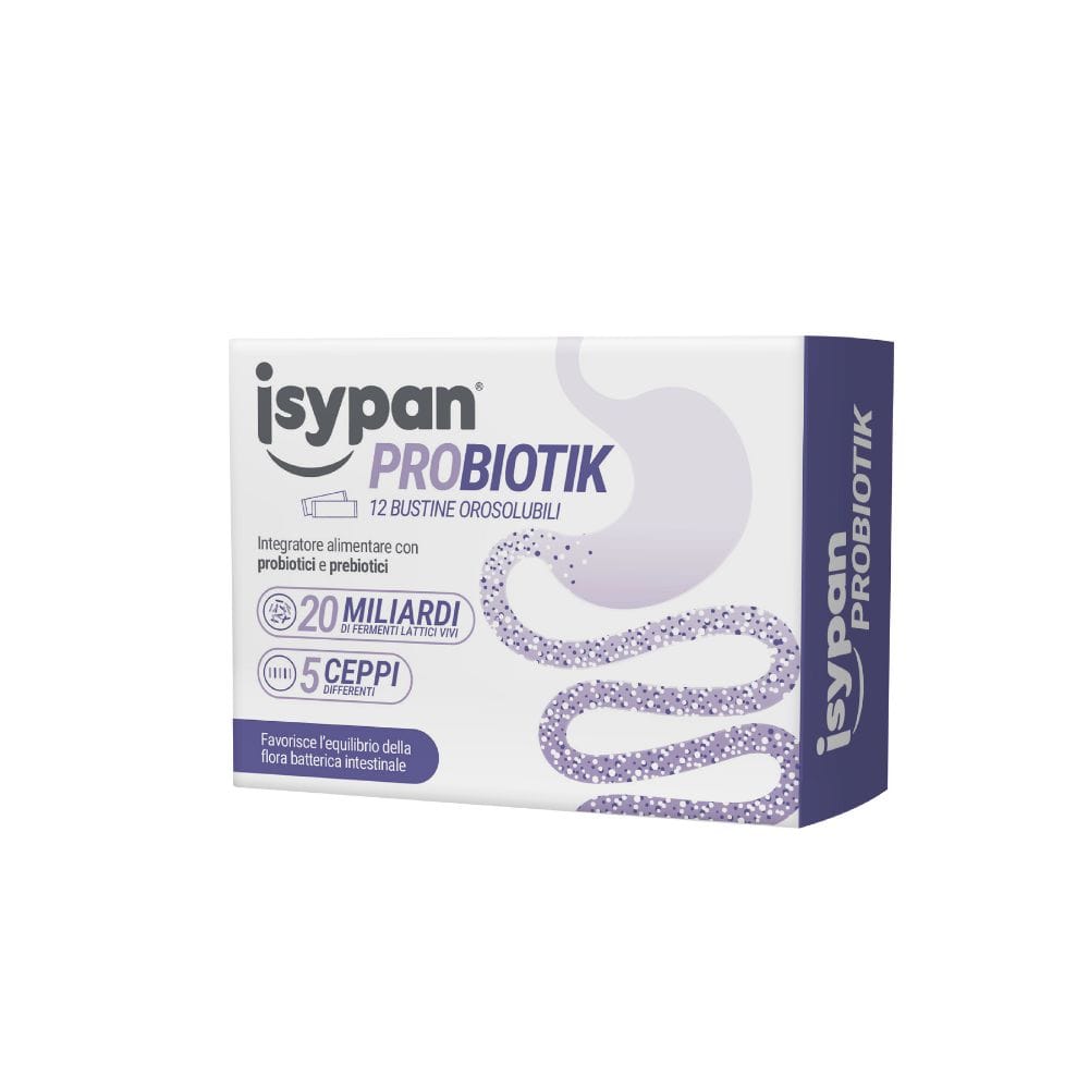 ISYPAN® PROBIOTIK FERMENTI LATTICI -12 BUSTINE OROSOLUBILI
