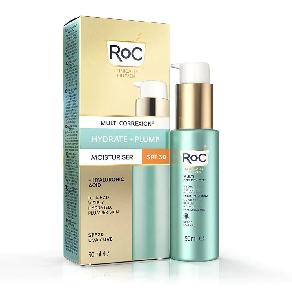 ROC MULTI CORREXION HYDRATE+ PLUMP IDRATANTE VISO SPF30 50 ML