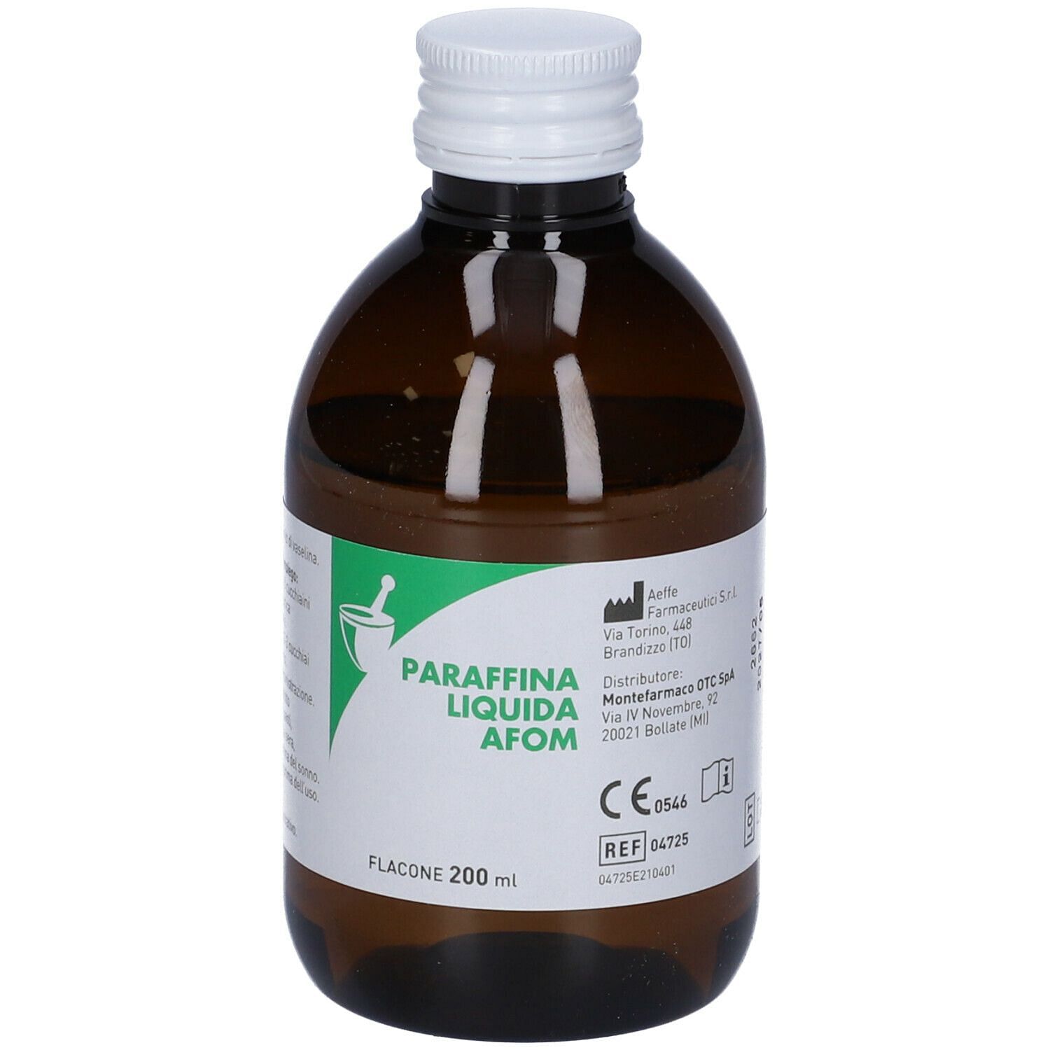 Paraffina Liquida Afom Fu 200 Ml