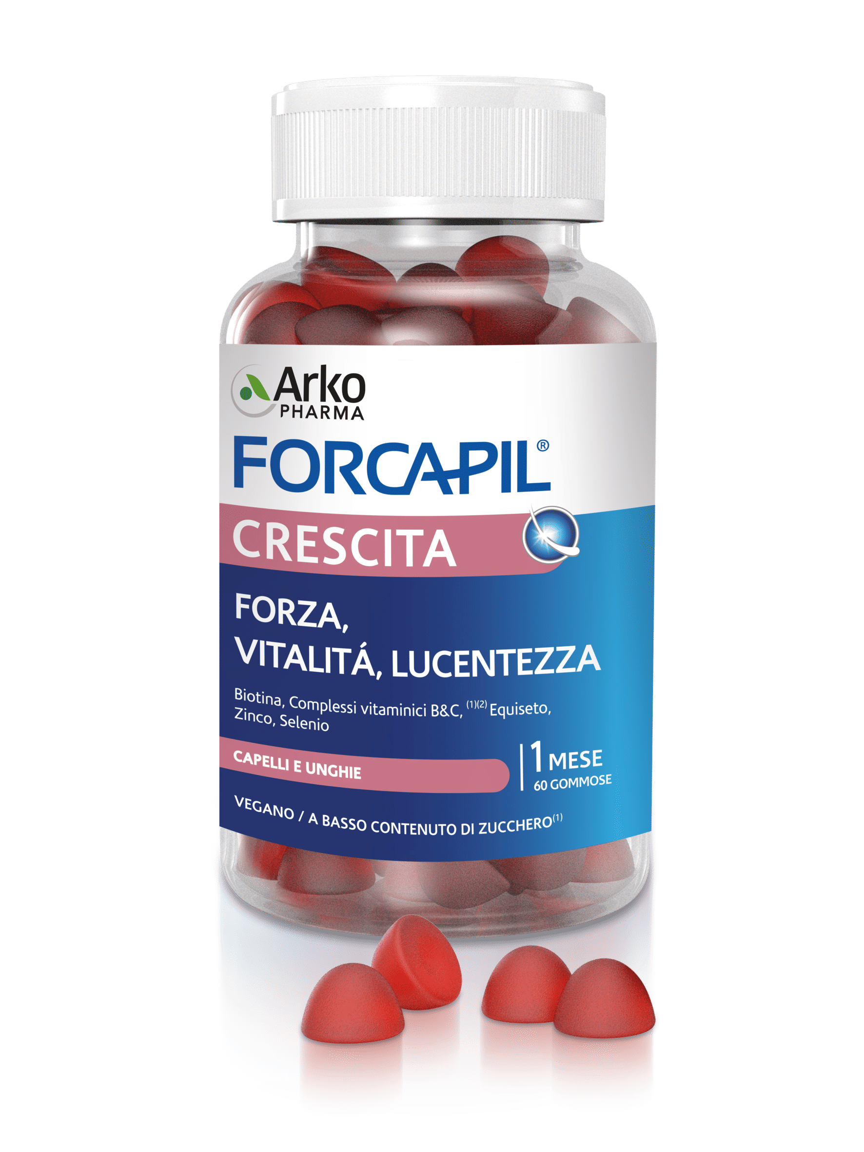 FORCAPIL CRESCITA 60 GOMMOSI