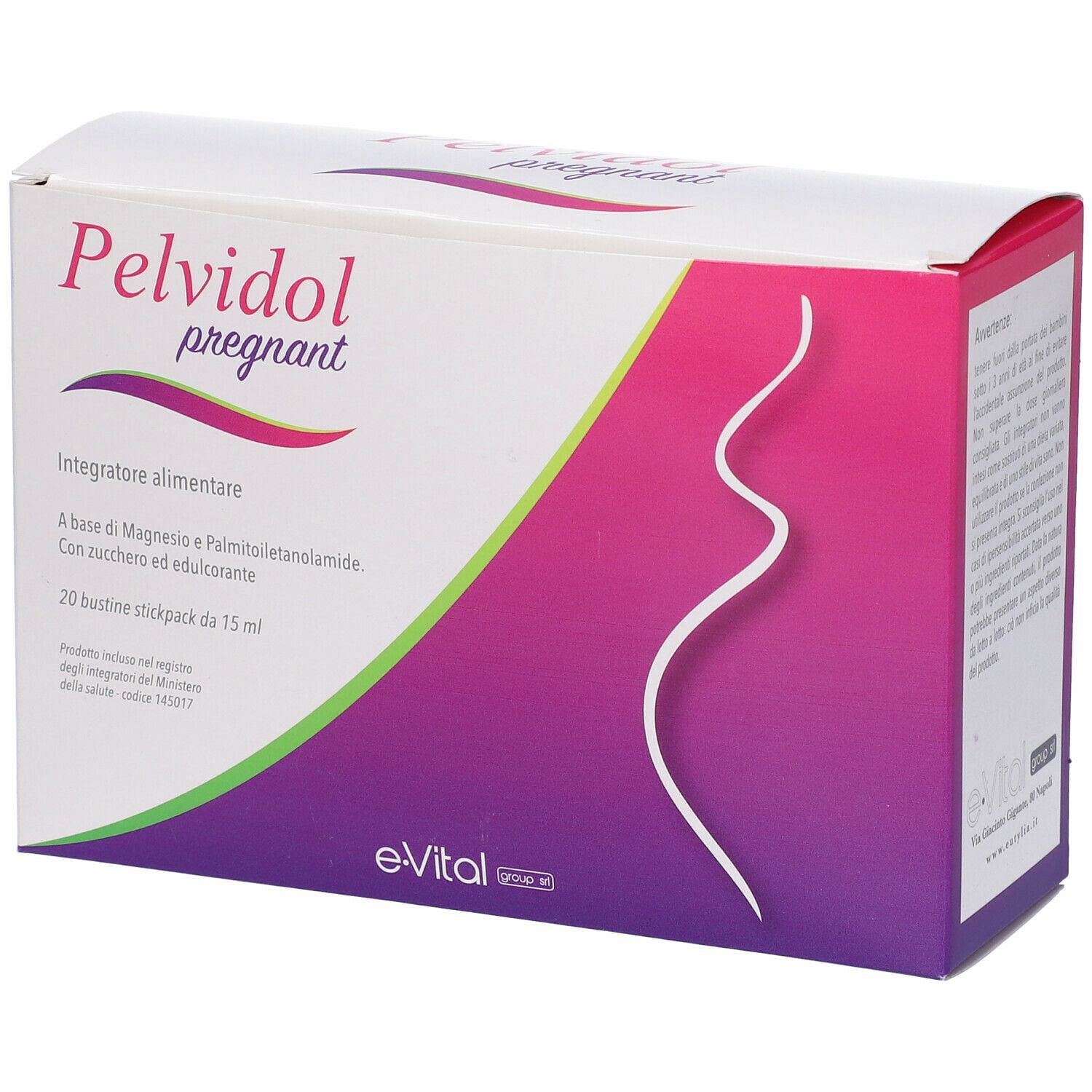 Pelvidol Pregnant 20 Bustine Da 15 Ml