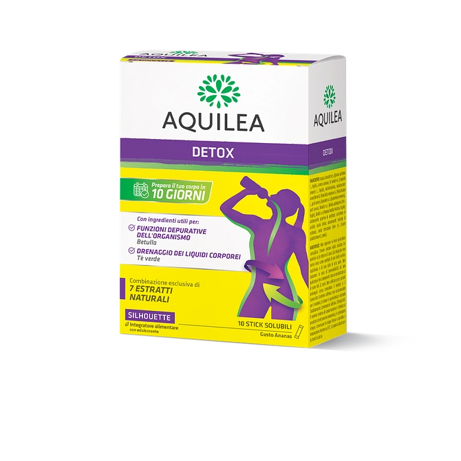 Aquilea Detox 10 Stick Da 15 Ml