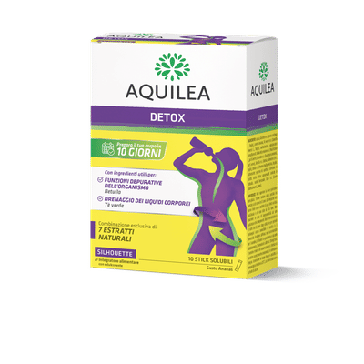 AQUILEA DETOX 10 STICK DA 15 ML CON EDULCORANTI