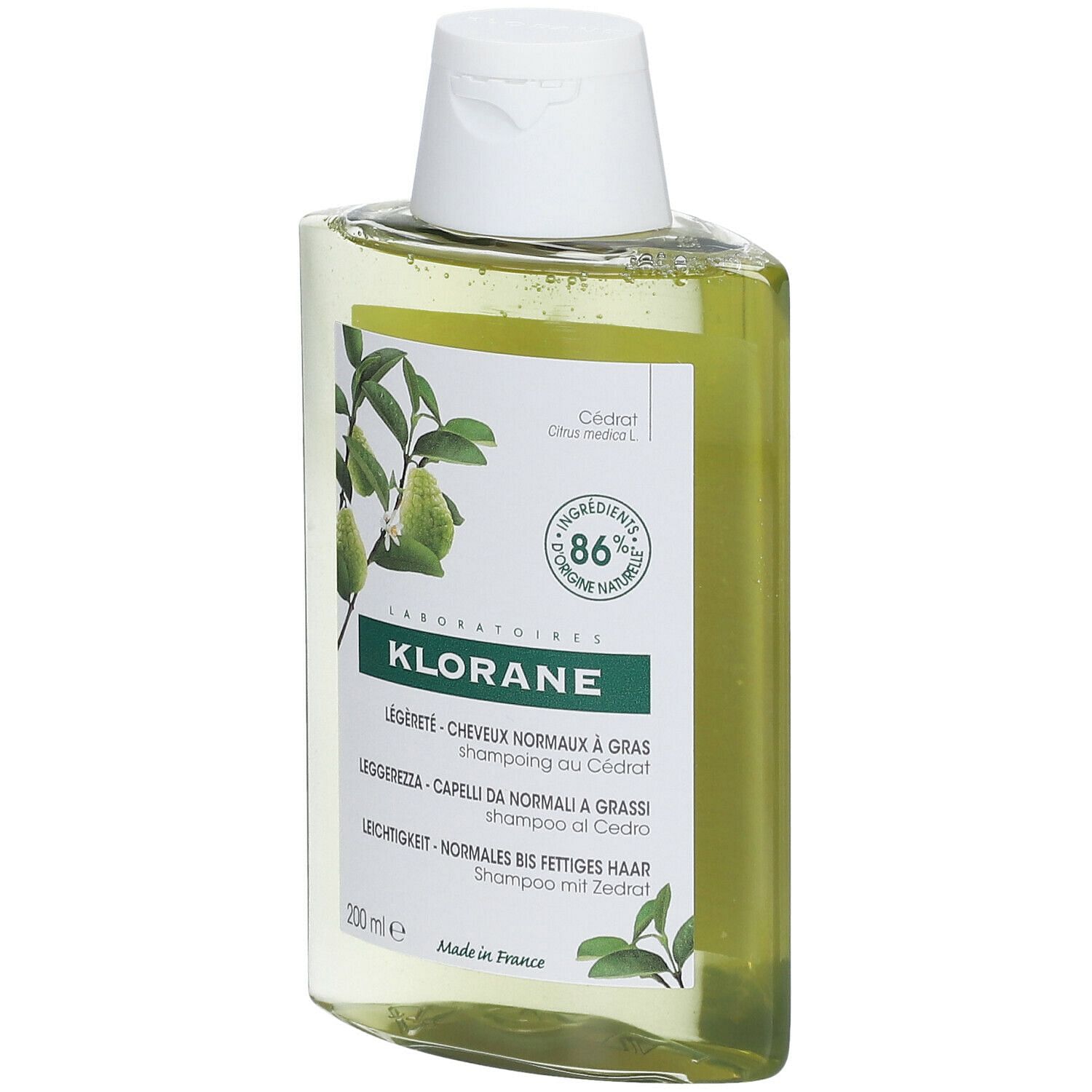 Klorane Shampoo Cedro 200 Ml