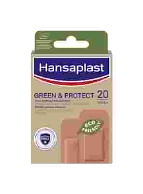 CEROTTO HANSAPLAST GREEN&PROTECT 20 PEZZI ASSORTITI
