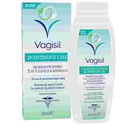 VAGISIL INCONTINENCE CARE DETERGENTE INTIMO 2IN1 LENISCE & RINFRESCA 250 ML
