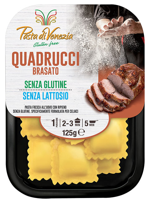 Quadrucci Brasato 125 G