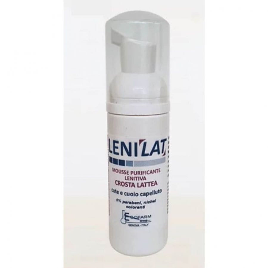 LENILAT MOUSSE LENITIVA PURIFICANTE CROSTA LATTEA CUTE E CUOIO CAPELLUTO 40 ML