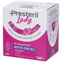 LADY PRESTERIL ASSORBENTI NOTTE CON ALI RIPIEGATI BIODEGRADABILI 10 PEZZI