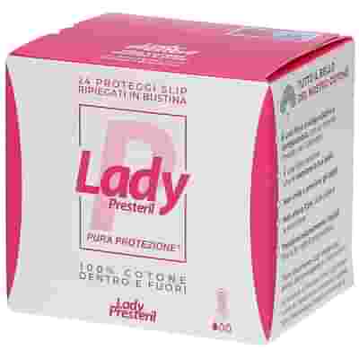 LADY PRESTERIL PROTEGGI SLIP RIPIEGATI BIODEGRADABILI 24 PEZZI