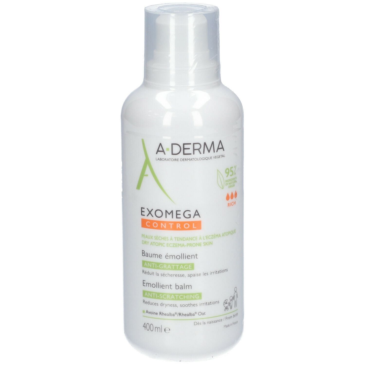 Exomega Control Balsamo Emolliente 400 Ml