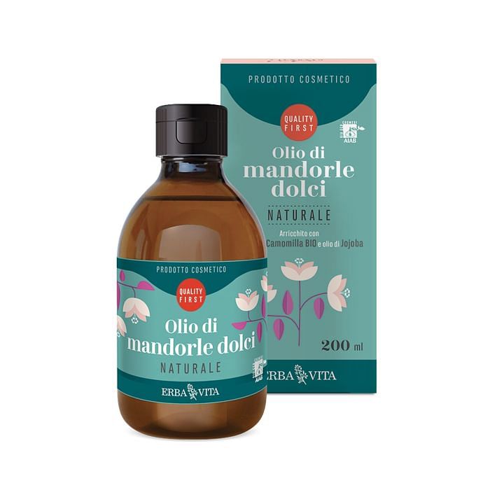 Olio Di Mandorle Dolci Naturale 200 Ml