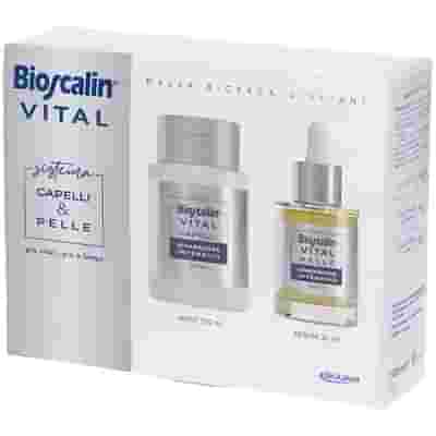 BIOSCALIN VITAL SISTEMA CAPELLI & PELLE MASCHERA CAPELLI + SIERO RIGENERANTE VISO 30 ML + MASCHERA 100 ML