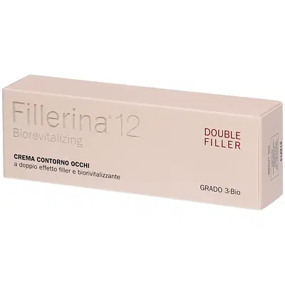 FILLERINA 12 DOUBLE FILLER BIOREVITALIZING EYE CONTOUR CREAM GRADO 3 BIO 15 ML FILLERINA 12 DOUBLE FILLER BIOREVITALIZING EYE CONTOUR CREAM GRADO 3 BIO 15 ML