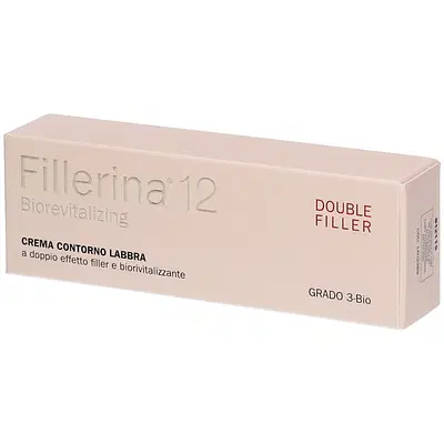 FILLERINA 12 DOUBLE FILLER BIOREVITALIZING LIP CONTOUR CREAM GRADO 3 BIO 15 ML FILLERINA 12 DOUBLE FILLER BIOREVITALIZING LIP CONTOUR CREAM GRADO 3 BIO 15 ML