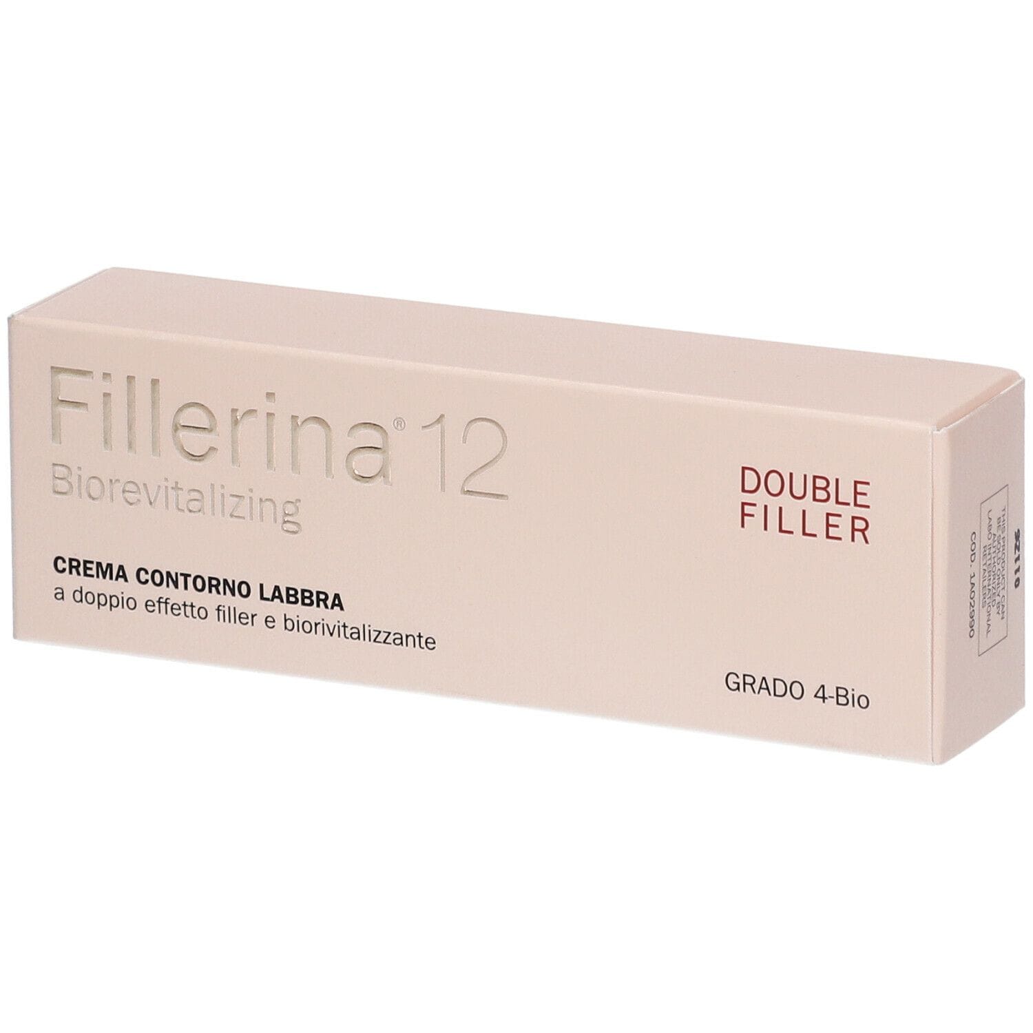 FILLERINA 12 DOUBLE FILLER BIOREVITALIZING LIP CONTOUR CREAM GRADO 4 BIO 15 ML