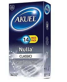 PROFILATTICO AKUEL NULLA CLASSICO 14 PEZZI PROFILATTICO AKUEL NULLA CLASSICO 14 PEZZI