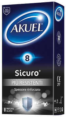 PROFILATTICO AKUEL SICURO PIU' RESISTENTE 8 PEZZI