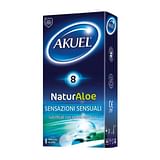 PROFILATTICO NATURALOE LUBRIFICATO CON ALOE VERA 8 PEZZI