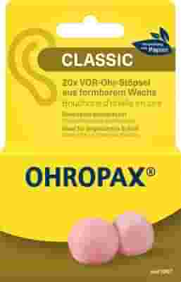 OHROPAX CLASSIC TAPPI AURICOLARI CERA OVATTA 20 PEZZI
