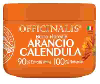 BURRO FLOREALE ARANCIO CALENDULA USO UMANO 100 ML