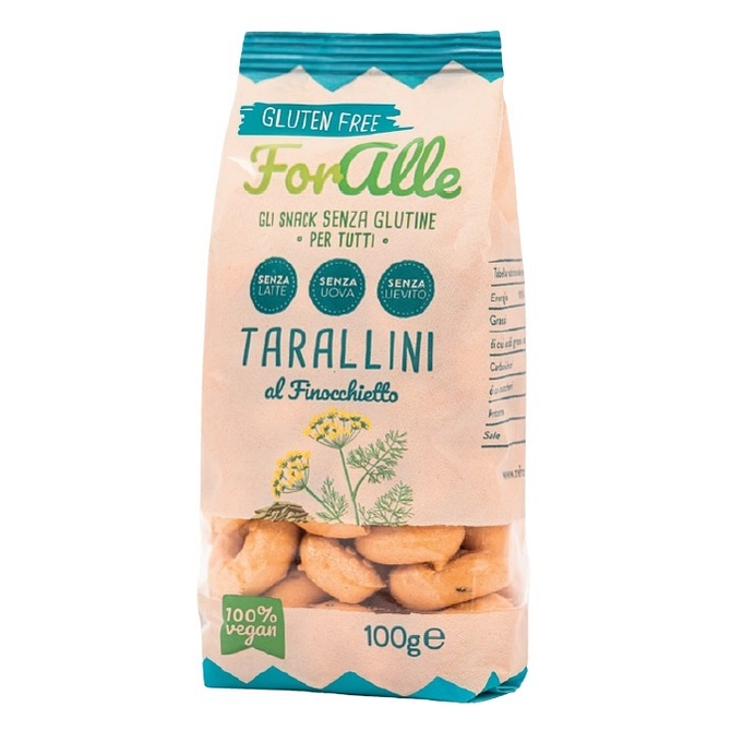 Foralle Tarallini Senza Glutine Al Finocchietto 100 G