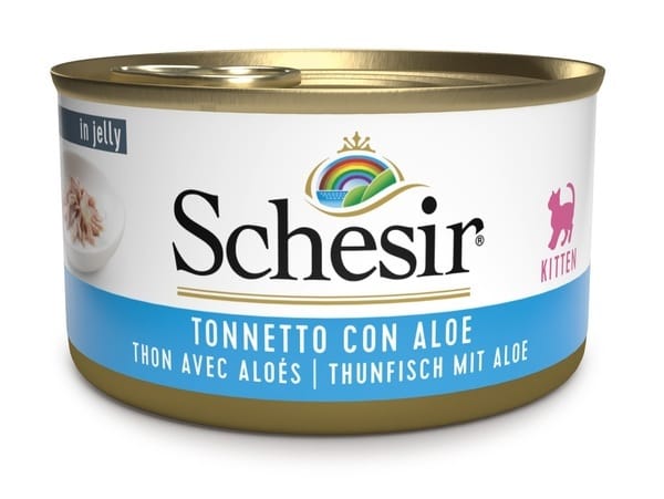 SCHESIR CAT KITTEN CARE TONNETTO CON ALOE 85 G