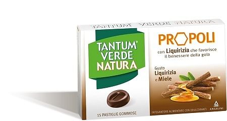 Tantum Verde Natura 15 Pastiglie Liquirizia