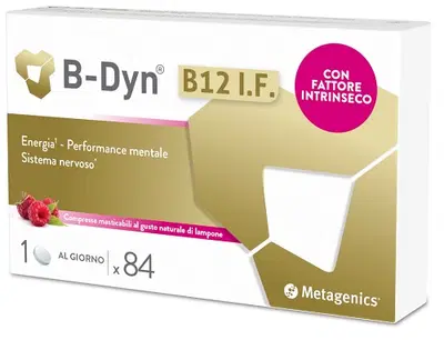 B DYN B12 IF 84 COMPRESSE MASTICABILI B DYN B12 IF 84 COMPRESSE MASTICABILI