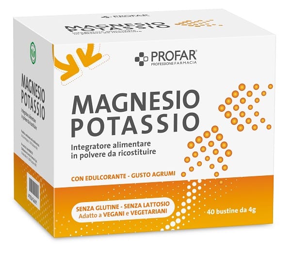 PROFAR MAGNESIO POTASSIO AGRUMI 20 BUSTINE DA 4 G