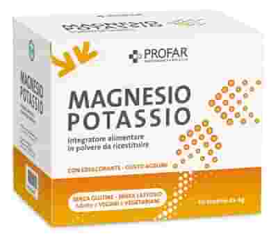 PROFAR MAGNESIO POTASSIO AGRUMI 20 BUSTINE DA 4 G PROFAR MAGNESIO POTASSIO AGRUMI 20 BUSTINE DA 4 G