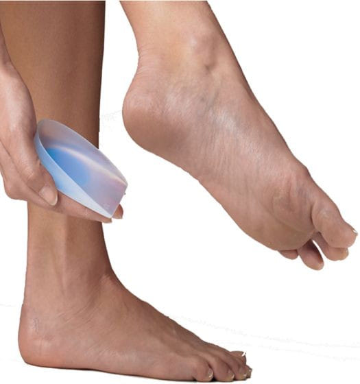 CUSCINO DONJOY SILICONE HEEL CUPS S/M