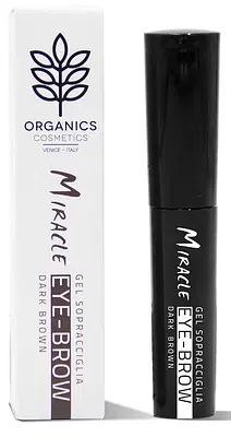 ORGANICS COSMETICS MIRACLE EYEBROW DARK BROWN 5 ML ORGANICS COSMETICS MIRACLE EYEBROW DARK BROWN 5 ML