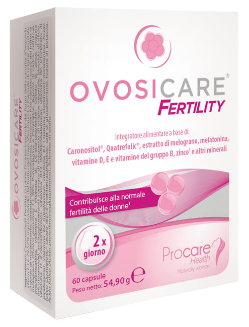 OVOSICARE FERTILITY 60 CAPSULE SENZA GLUTINE NATURALMENTE PRIVO DI LATTOSIO
