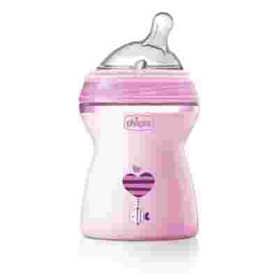 CHICCO BIBERON NAT FEEL PP 2M+ 250 ML BIMBA