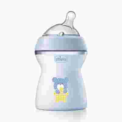 CHICCO BIBERON NAT FEEL PP 2M+ 250 ML BIMBO
