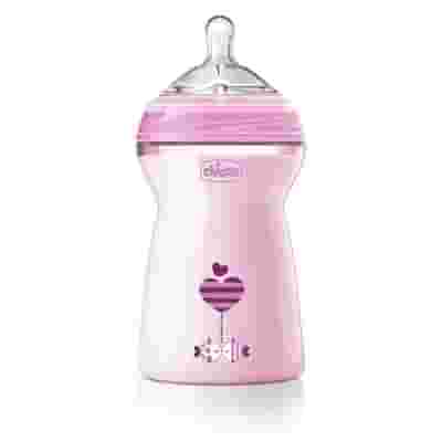 CHICCO BIBERON NAT FEEL PP 6M+ 330 ML BIMBA