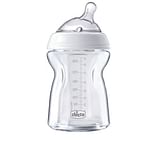 CHICCO BIBERON NAT FEEL VETRO 0M+ 250 ML