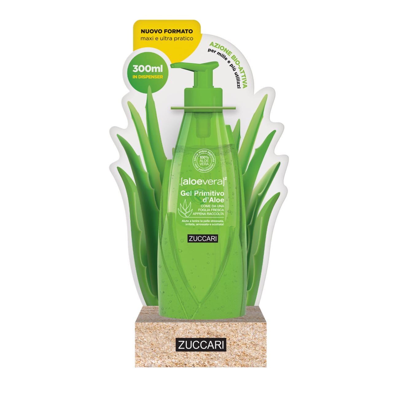 ALOEVERA2 GEL PRIMITIVO DISPENSER 300 ML
