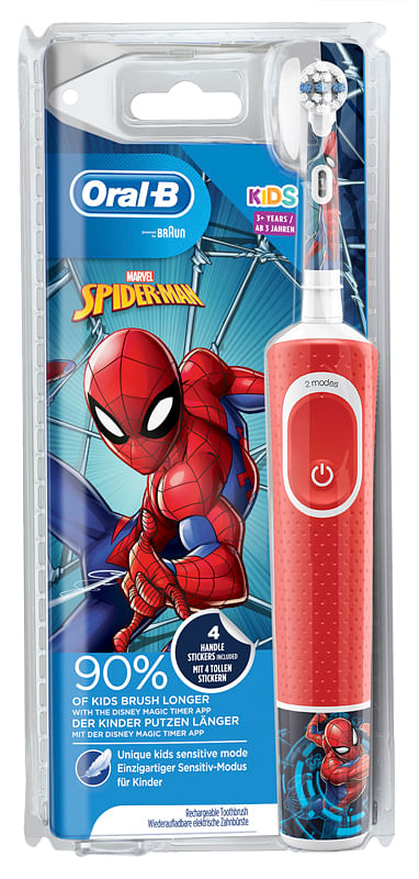 Oralb Vitality Kids Spiderman Spazzolino Elettrico