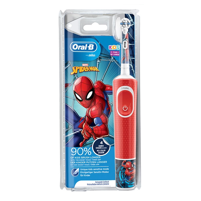 Oralb Vitality Kids Spiderman Spazzolino Elettrico