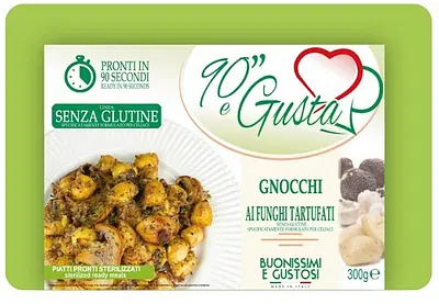 90 E GUSTA GNOCCHI FUNGHI TARTUFATI 300 G 90 E GUSTA GNOCCHI FUNGHI TARTUFATI 300 G