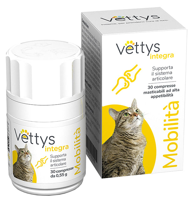 Vettys Integra Mobilita' Gatto 30 Compresse Masticabili